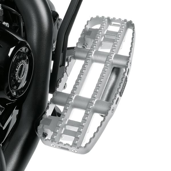 ハーレー純正 80GRIT ライダーフットボード ロウアルミ 50501602