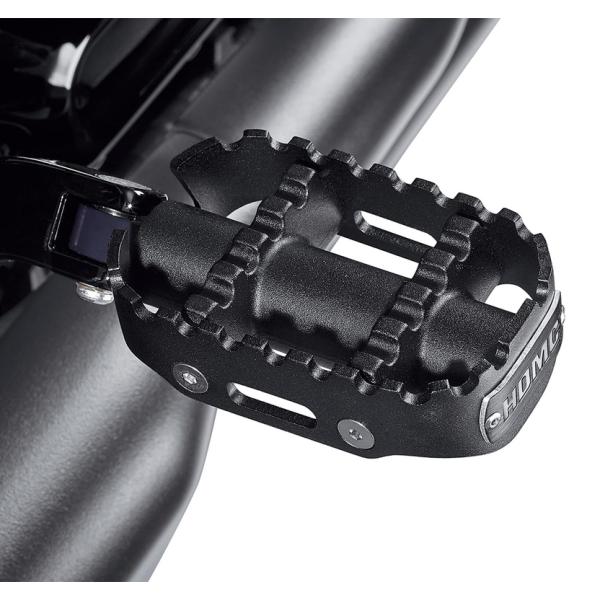 ハーレー純正 80GRIT パッセンジャーフットペグ ブラック 50501605