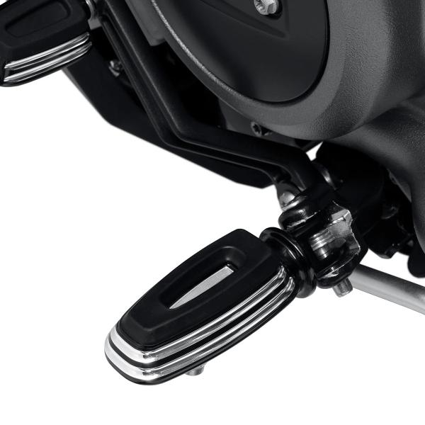 ハーレー純正 ナイトスター RH975 フットペグセット ブラック/マシンカット 50502339