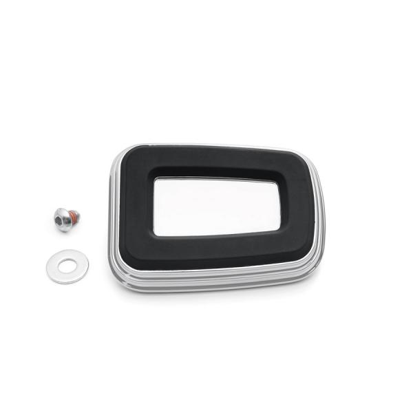 ハーレー純正 ツーリング、FL ソフテイル、FLD用 エンパイア ラージリアブレーキペダルパッド ク...