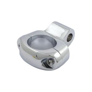 ハーレー 1インチハンドル用 ミラークランプ クローム