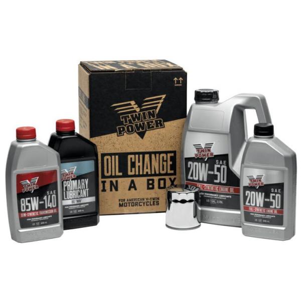 ツインパワー 539052 Synthetic（化学合成）エンジンオイル交換キット ミルウォーキーエ...