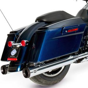 COBRA プロチャンバー エキゾーストパイプ デュアルバング M8 ツーリング