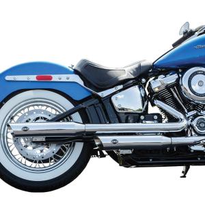 S＆S 550-0722 S&S スラッシュカット・スリップオンマフラー クローム