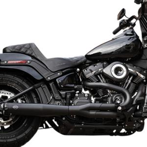 S＆S 550-0735 スラッシュカット スリップオンマフラー ブラック M8
