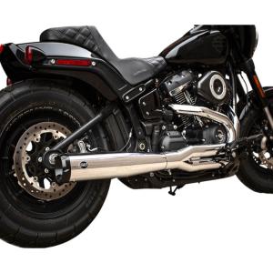 S＆S 550-0735 スラッシュカット スリップオンマフラー ブラック M8