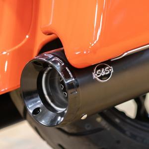 S＆S 550-0668 S&S パワーチューン パフォーマンスマフラー 4.5インチ