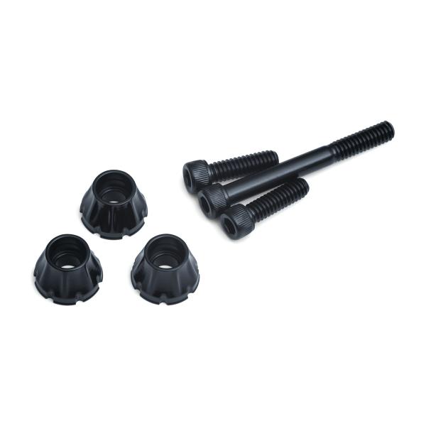 Kuryakyn 5720 デコレーション・ウィンドシールドスクリュー グロスブラック 2014〜2...