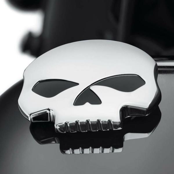 ハーレー純正 スカルコレクション レフトトリム　クローム 57300149