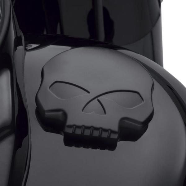 ハーレー純正 ハーレー用 スカル フュエルキャップ ブラック 61100103A