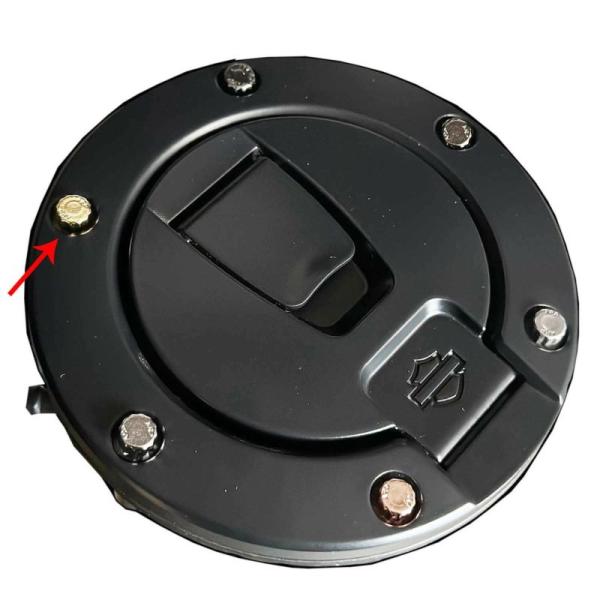 2025以降ツーリング ガスキャップ ARPボルトキット ゴールド BAMCO MOTORSPORT...