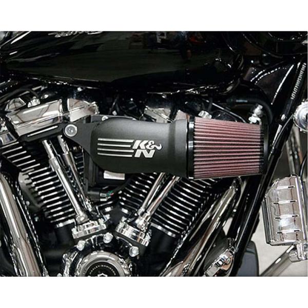 K&amp;N 63-1139 パフォーマンス・インテーク エアクリーナー ブラック M8エンジン用 201...