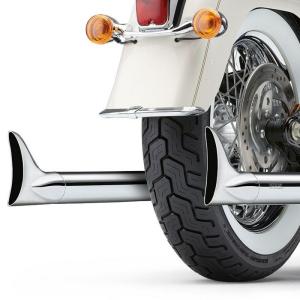 BASSANI True Duals 1-7/8インチ径 フィッシュテールマフラー 39インチ