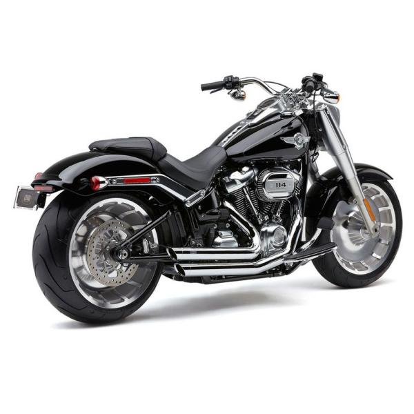 コブラ 631397 COBRA Speedster スラッシュダウン ショートマフラー クローム ...