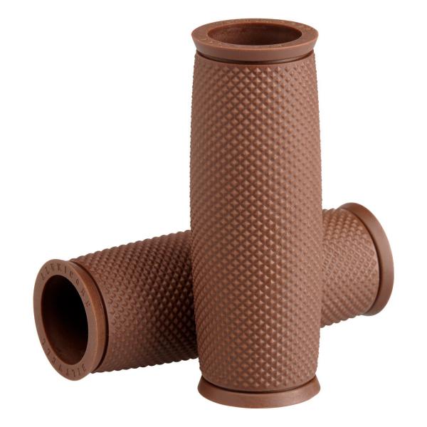 Biltwell リコイル・ハーレー用アルミコア ハンドグリップラバー (チョコレート)