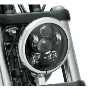 ハーレー純正 5.75デイメーカーLEDヘッドライトクローム 67700144A ハーレー純正 Daymaker LED ヘッドライト クローム 67700144A : HD