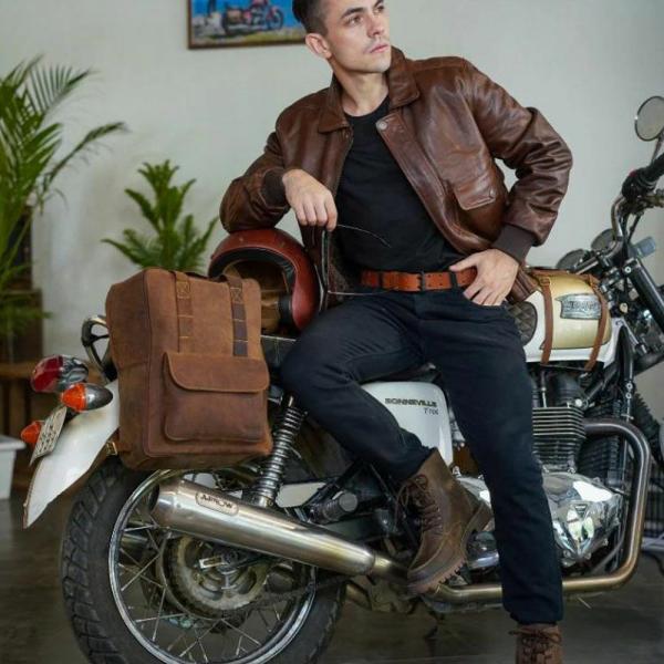 ウエストウッド バックパック タバコブラウン トリップマシーン