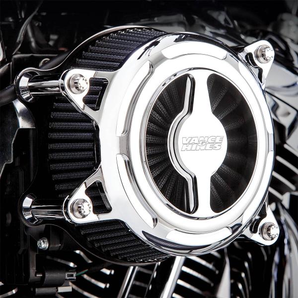 VANCE&amp;HINES 70393 VO2 BLADE エアークリーナー クローム 電子制御スロット...