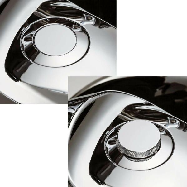 クリアキン 7178 フラッシュマウント ポップアップガスキャップ クローム 1996以降 スポーツ...