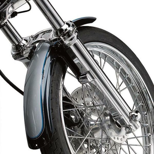 クリアキン 7202 クリアキン フロントフォーク・クロームカバー＆フォークブレース