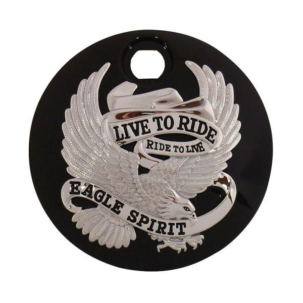 V-FACTOR Live to Rideフューエルタンク コンソールドア ブラック 80106