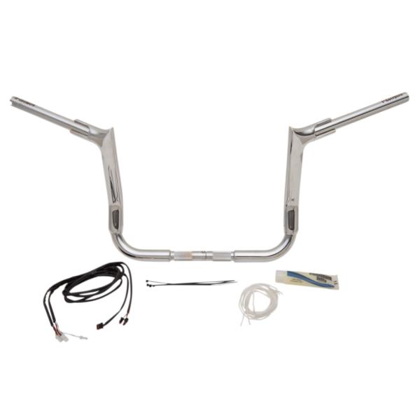 Fat Baggers 1.5インチ・ポインテッドトップ ハンドルバー ケーブル付キット 12インチ...