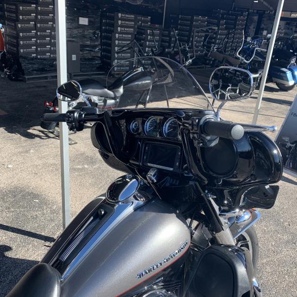 Fat Baggers 1.5インチ・ポインテッドトップ ハンドルバー 12インチ ブラック