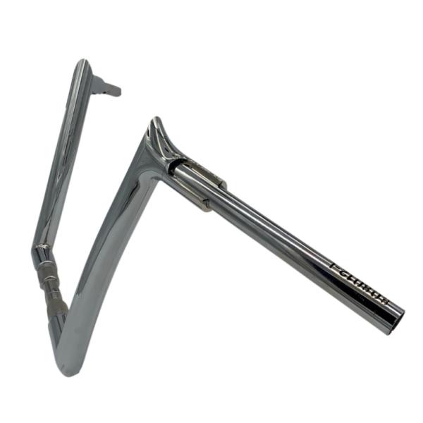 Fat Baggers 1.5インチ・ポインテッドトップ ハンドルバー 12インチ ブラック