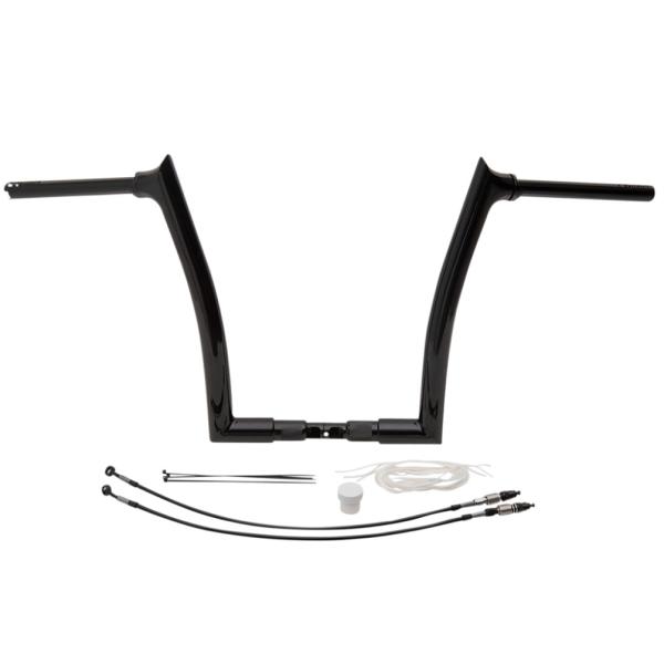 Fat Baggers 1.5インチ・ポインテッドトップ ハンドルバー ケーブル付キット 14インチ...