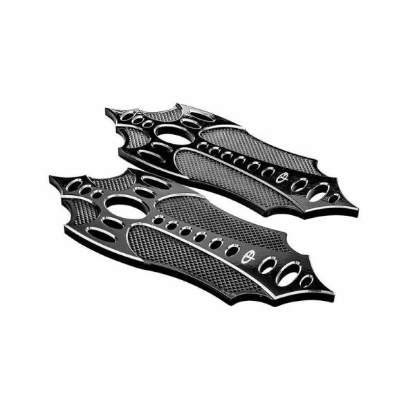 Precision Billet Bad Axe パッセンジャーフロアボード ブラック