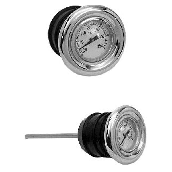 エボリューションモデル アナログ油温計付オイルタンクディプスティック ホワイト Hard Drive