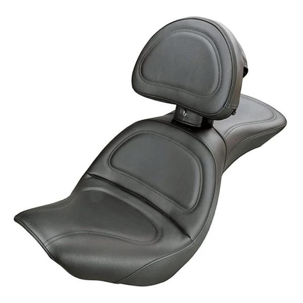 Saddlemen エクスプローラー シート バックレスト付き 1984〜1999 ソフテイル