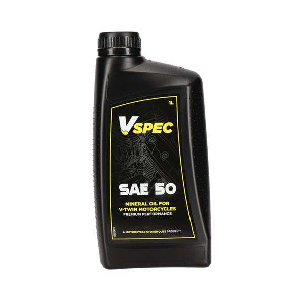 MCS Vspec エンジンオイル SAE50 1L 【ハーレー用】