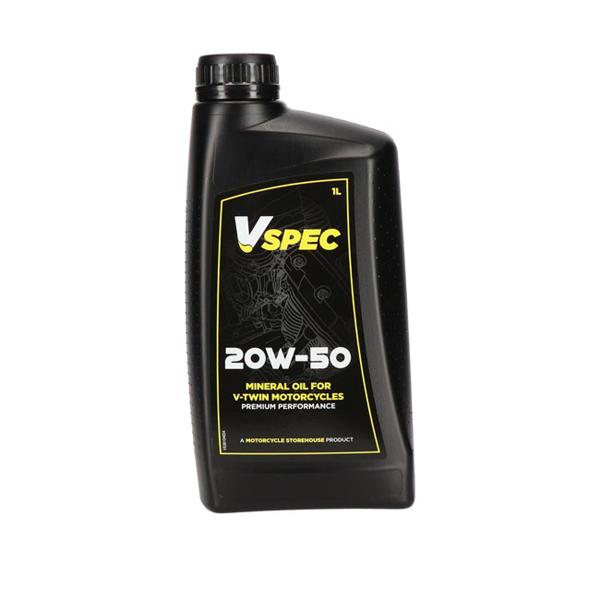 MCS Vspec エンジンオイル 20W-50 1L 【ハーレー用】