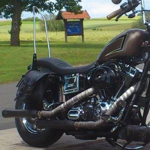 ハーレー フォークシュラウド 39mmフォーク用 ジンクカラー 1988〜2003