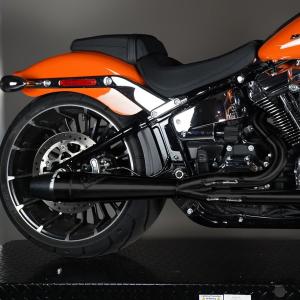 バッサーニ 1800-2242 Radial Sweepers マフラー ブラック/ブラック