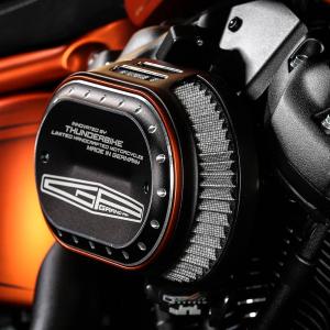 BATES オーバル エアクリーナー エアクリ カバー トリム インサート