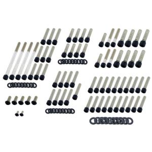 Screws4Bikes 2019以降 M8ソフテイル エンジンボルトセット (マットブラック) 979808