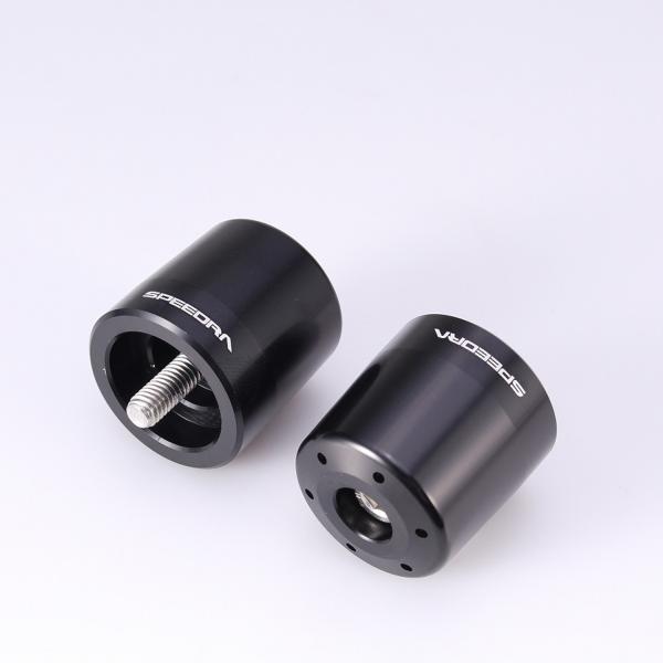 ハーレー X350、X500 ハンドルバーエンド タイプ1 (ブラック) SPEEDRA