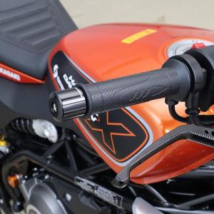 ハーレーパーツ ハーレー X350、X500 ハンドルバーエンド・タイプ2 (カラーアルマイト