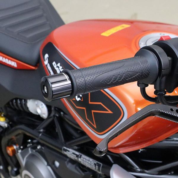 ハーレー X350、X500 ハンドルバーエンド・タイプ2 (ブラック) SPEEDRA