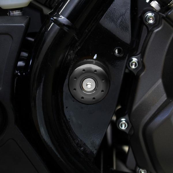 ハーレー X350 フレームキャップ (ブラック) SPEEDRA