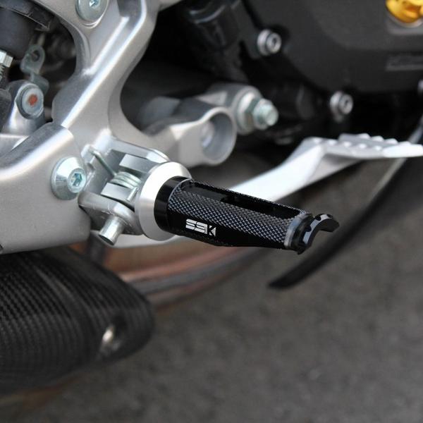 ハーレー X500 レーシング・アルミステップ (シルバー/ブラック) SPEEDRA