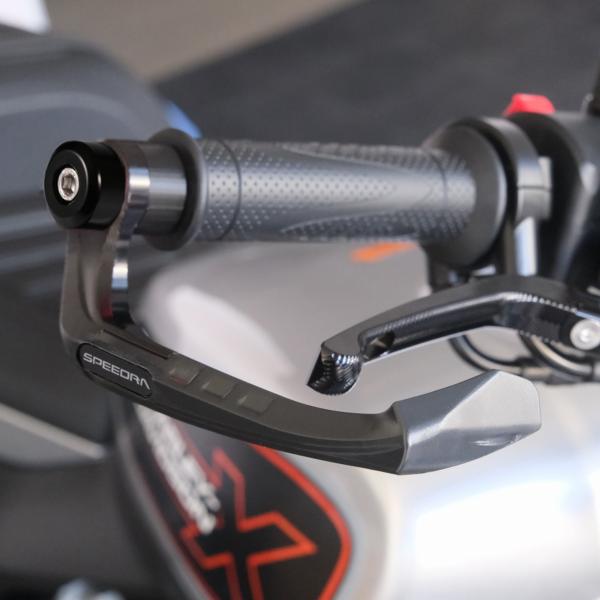 SPEEDRA X350用 レバーガード左右セット (ブラック)