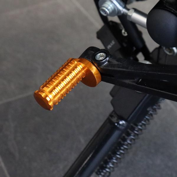 ハーレー X350 アルミ シフト/ブレーキペグ (ゴールド) SPEEDRA