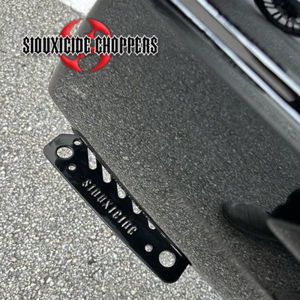 2024以降 ロードグライド、ストリートグライド サドルバッグアーマー (ブラック) Siouxic...