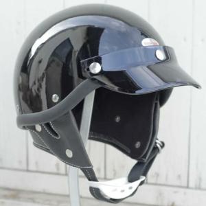 SHORTY ハーフヘルメット ブラック XL/XXL