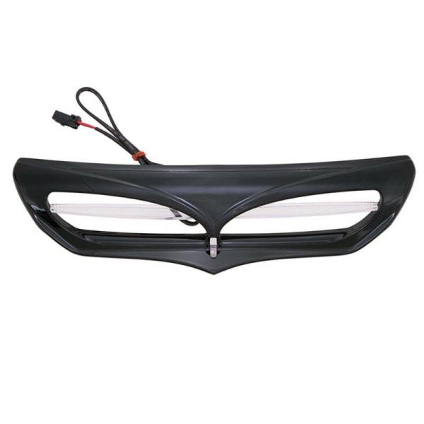 シロ C40012 フェアリング インテーク ライト ブラック 2014〜2023 FLHT、FLH...