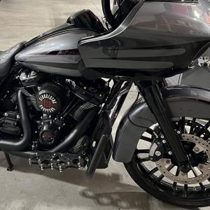 Siouxicide Choppers サドルバッグガード クローム ハーレー FLHX 