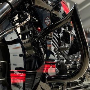 Siouxicide Choppers サドルバッグガード クローム ハーレー FLHX 
